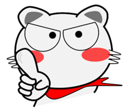 Always White Bear sticker #10558583