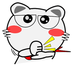 Always White Bear sticker #10558591