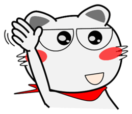 Always White Bear sticker #10558595