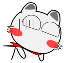 Always White Bear sticker #10558605