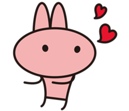 amahama rabbit sticker #10558657