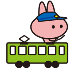 amahama rabbit sticker #10558660