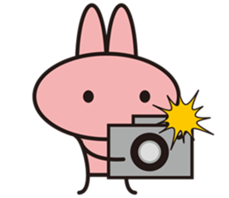 amahama rabbit sticker #10558662