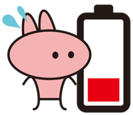 amahama rabbit sticker #10558663