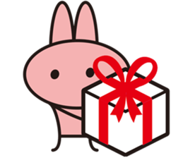 amahama rabbit sticker #10558668