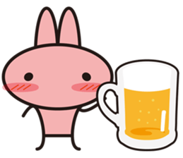 amahama rabbit sticker #10558669