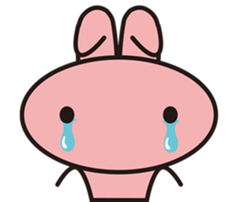 amahama rabbit sticker #10558675