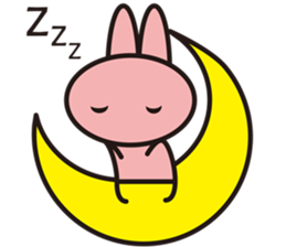 amahama rabbit sticker #10558679