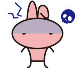 amahama rabbit sticker #10558681