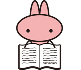 amahama rabbit sticker #10558684