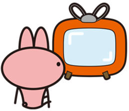 amahama rabbit sticker #10558685