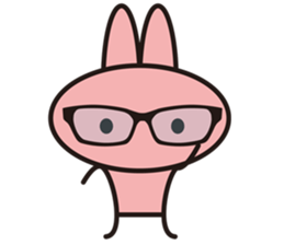 amahama rabbit sticker #10558686