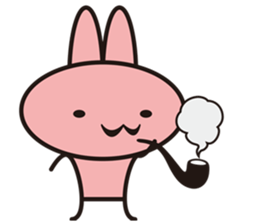 amahama rabbit sticker #10558689