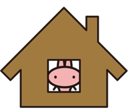 amahama rabbit sticker #10558694