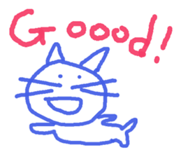 Graffiti Kitten English ver. sticker #10558736