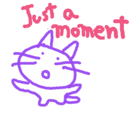 Graffiti Kitten English ver. sticker #10558738