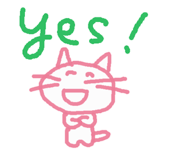 Graffiti Kitten English ver. sticker #10558739