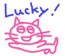 Graffiti Kitten English ver. sticker #10558767