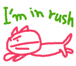 Graffiti Kitten English ver. sticker #10558772