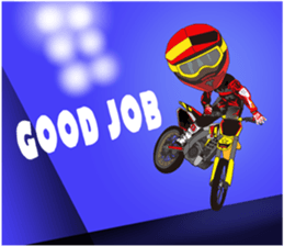 love motocross! love bike! love race!2 sticker #10558788