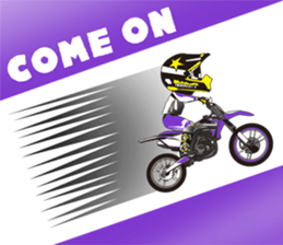 love motocross! love bike! love race!2 sticker #10558807