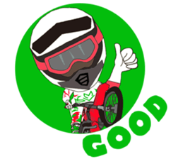 love motocross! love bike! love race!2 sticker #10558810
