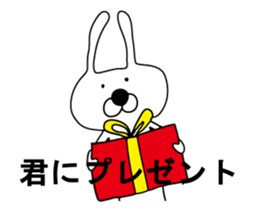 Indecision rabbit 5 sticker #10558921