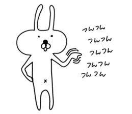 Indecision rabbit sticker #10559601