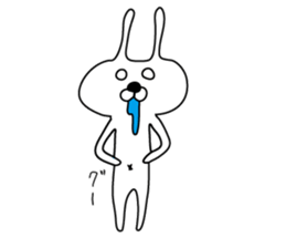 Indecision rabbit sticker #10559602