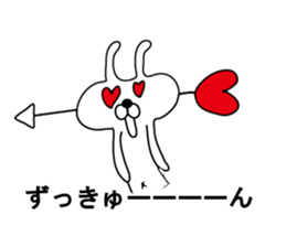 Indecision rabbit sticker #10559612