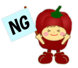 Kids of the costume sticker #10559747