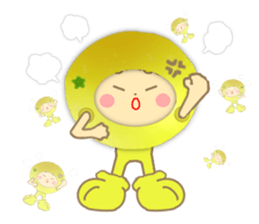 Kids of the costume sticker #10559755