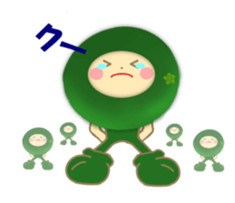 Kids of the costume sticker #10559756