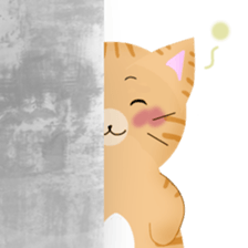 any cat have face of the back sticker #10559817