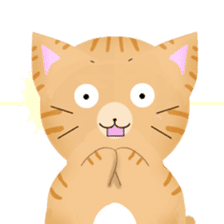 any cat have face of the back sticker #10559828