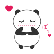 Lovely Panda - Pan kun sticker #10560043