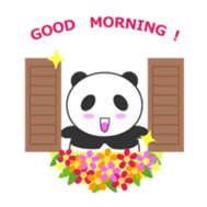 Lovely Panda - Pan kun sticker #10560046
