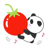 Lovely Panda - Pan kun sticker #10560047