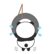 Lovely Panda - Pan kun sticker #10560052