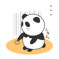 Lovely Panda - Pan kun sticker #10560058