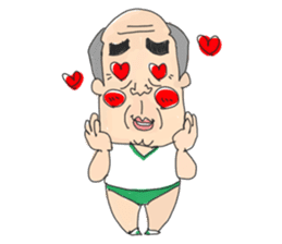 middle age high school student 3 sticker #10560138