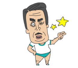 middle age high school student 3 sticker #10560154