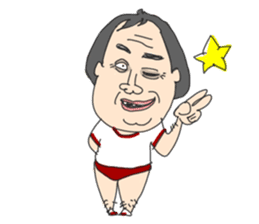 middle age high school student 3 sticker #10560155