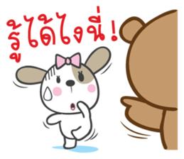 dog&bear sticker #10560316