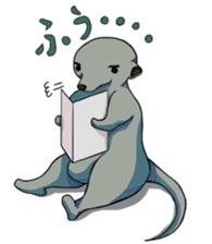 Sticker of meerkat of Marron sticker #10560751