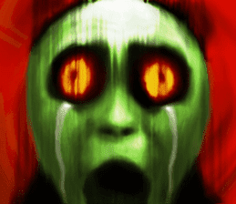 Strange! If it's seen, it may be cursed. sticker #10560867