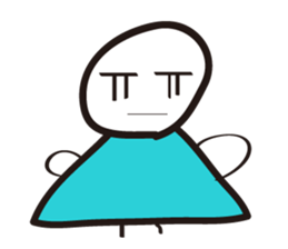 Daily life of The Graffiti human being sticker #10561234