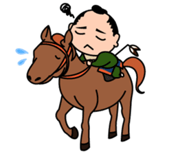 Ogasawara-ryu Samurai KIYOMON sticker #10561566