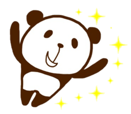 Cherry-blossom viewing of Costume panda sticker #10561837