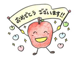 Tom the Apple sticker #10562003